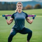 Quad exercises with resistance bands